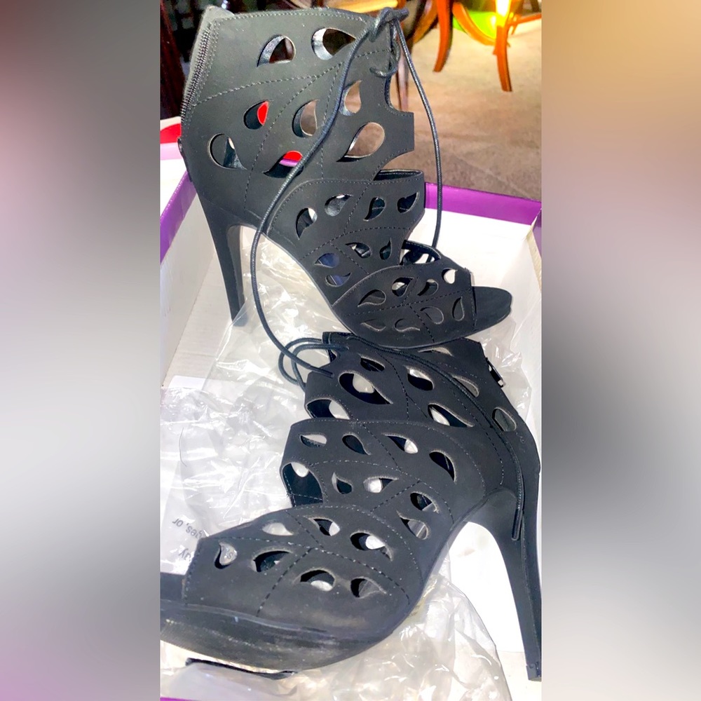 Black heels